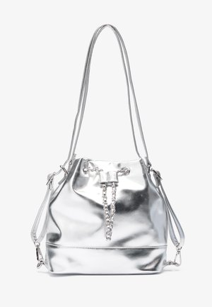 Backpack - silver-colored