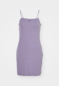 Pletené šaty - purple