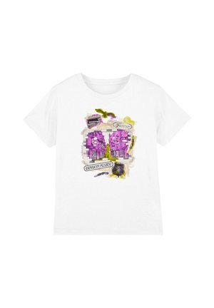 Cotton Soul, HARRY POTTER DIAGON ALLEY LOCATION UNISEX - Print T-shirt - white