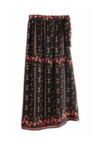 REGULAR FIT - FLORAL COVER-UP - Complementos de playa - black floral