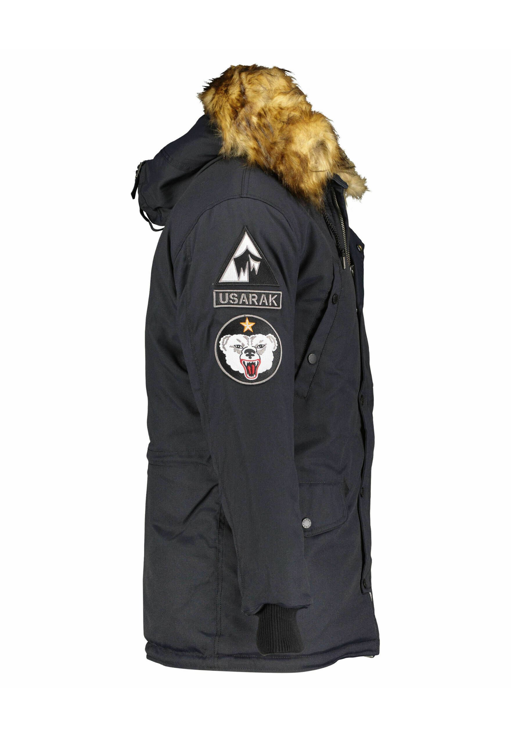 Alpha Industries - Płaszcz zimowy/czarny - Zalando.pl