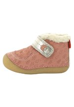 Ballerines KICKERS En Cuir Rose Corail - Pointure 36, Occasion Très Bon état