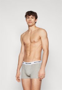 Pegador ANGO 3 PACK - Uske bokserice - grey melange white