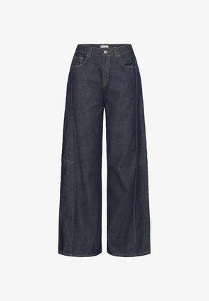 ICHI, IHBLICH WIDE PA - Wide Leg - denim authentic blue