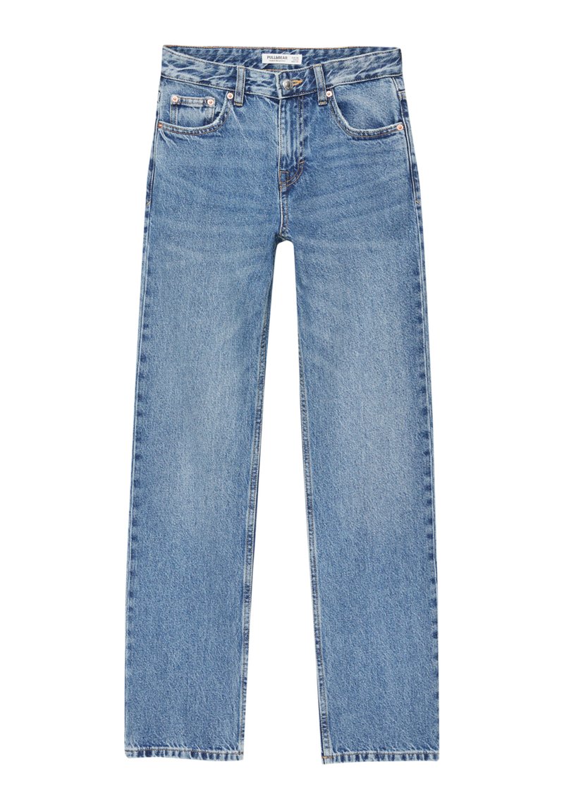 PULL&BEAR Straight leg jeans blauw denim/bluedenim
