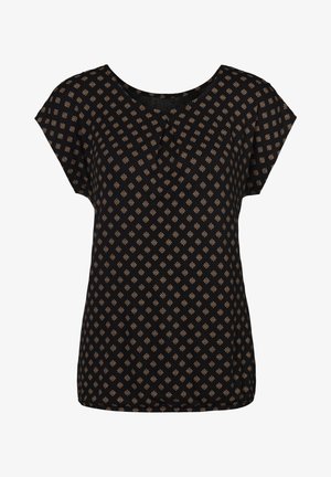 Print T-shirt - schwarz