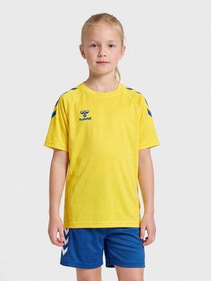 Hummel, XK CORE - Sports T-shirt - blazing yellow/true blue