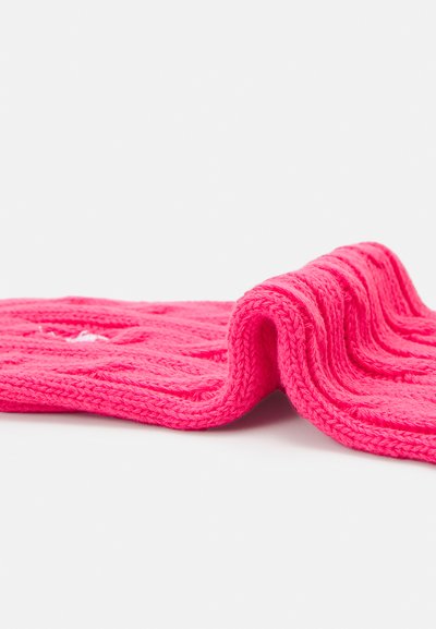 Polo Ralph Lauren CABLE KNIT CREW SOCKS - Zeķes - hot pink