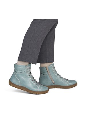 Rieker, RIEKER SCHNÜRSTIEFEL 52304 - Lace-up ankle boots - green