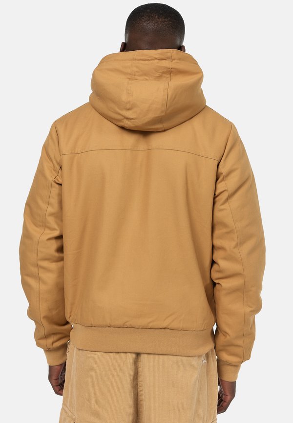 RETRO HOODED BOMBER JACKET - Winter jacket - sand3