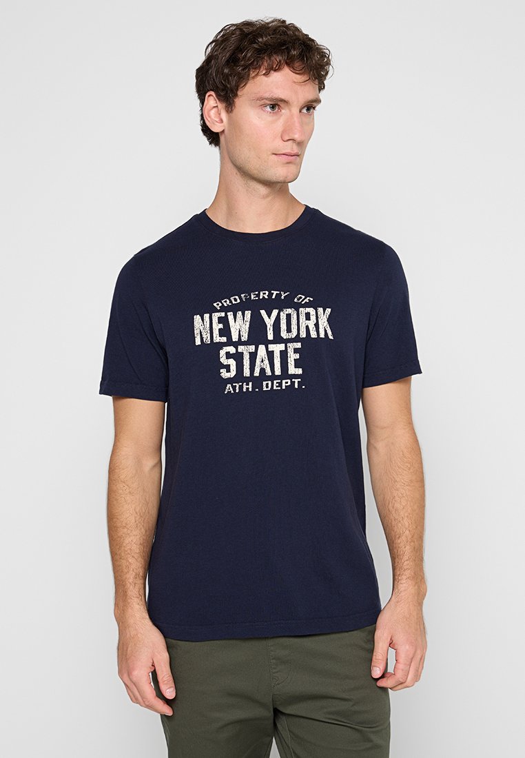 Champion T-shirt print blauw