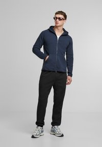 Mister Tee BASIC  - Cipzáras pulóver - dark blue