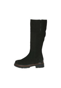 Caprice ELEGANTE STIEFEL-WEITE MIT GRIP CLIMOTION - Plateaulaarzen - black nubuc