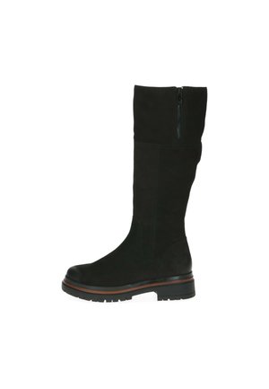 ELEGANTE STIEFEL-WEITE MIT GRIP CLIMOTION - Plateaulaarzen - black nubuc