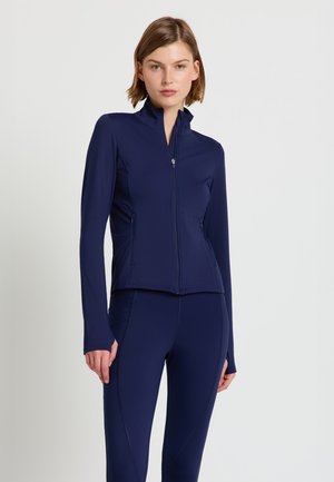 Sweat zippé - blu navy