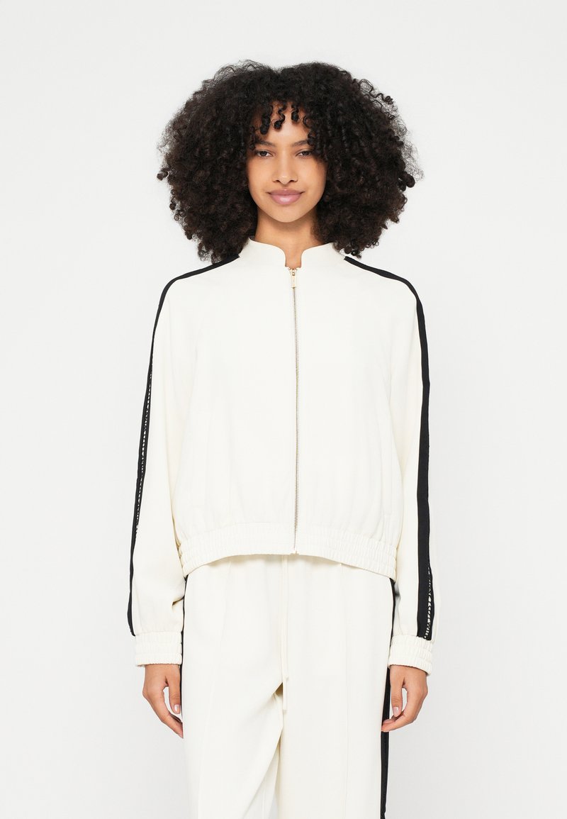 TWINSET Sweater met rits zwart