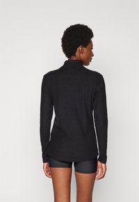 Champion HALF ZIP  - Suéter de forro polar - black