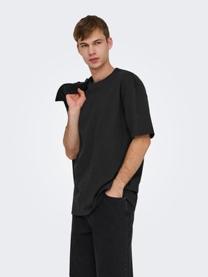 Only & Sons, T-SHIRT ONSEDDIE T-SHIRT - T-shirt basic - black
