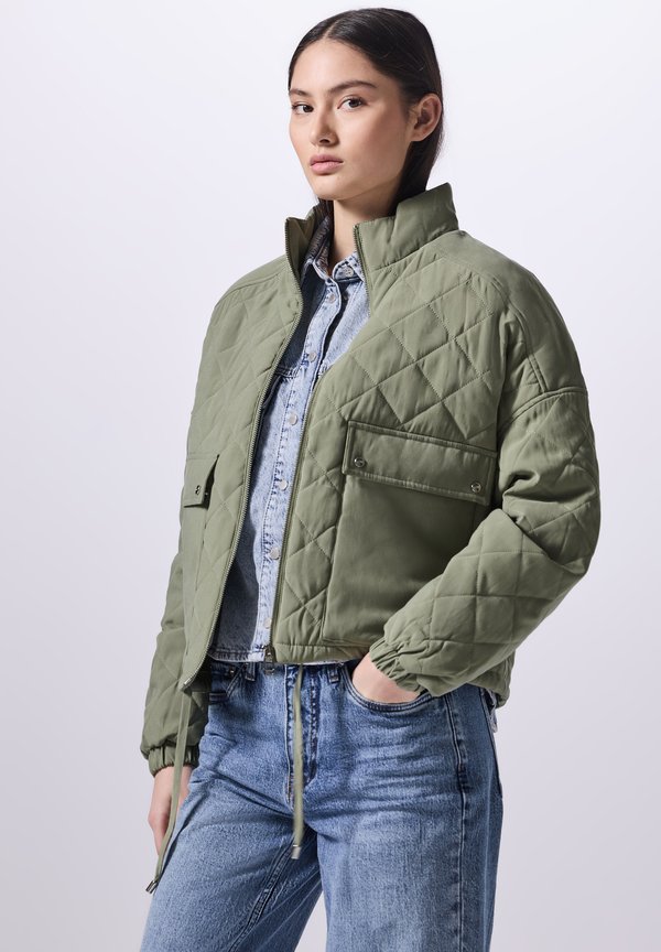 Wintermantel - grün