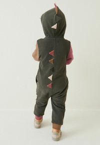 Next DINOSAUR SPIKE ALL IN ONE - Overall / Jumpsuit - charcoal grey colourblock