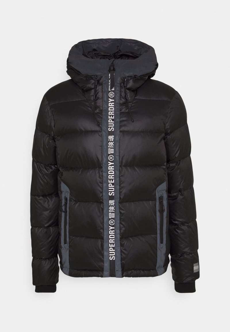 Superdry MOUNTAIN PRO RACER PUFFER Ski jacket black Zalando.de