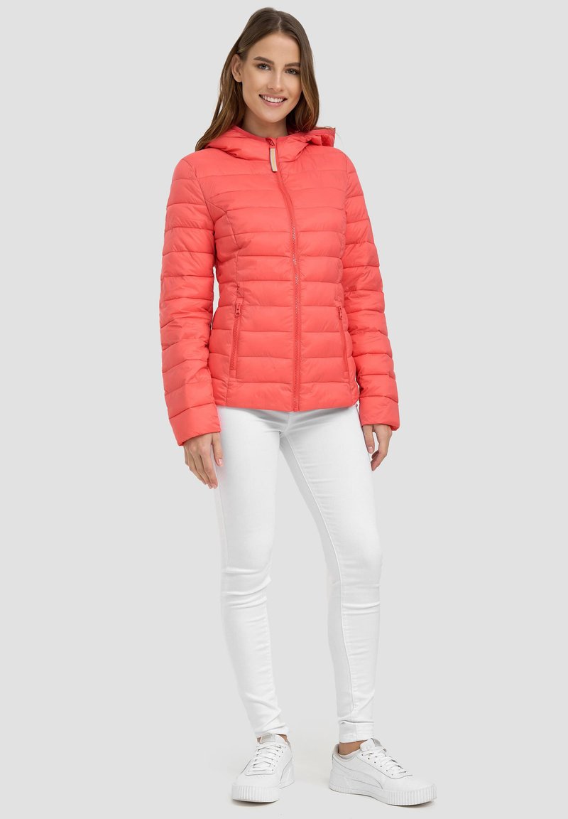Damen Leichte Jacken | Happy Duck CUDDLY Übergangsjacke cotton candy/koralle - ID10445 Damen Leichte Jacken | Happy Duck CUDDLY Übergangsjacke cotton candy/koralle - ID10445