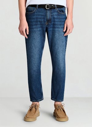 Jeans Tapered Fit - blu denim scuro