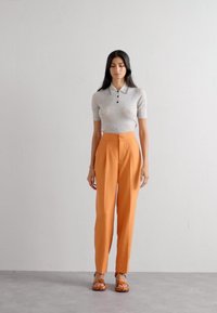 Rodebjer MEGAN - Pantalon classique - caramel brown