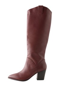 Next REGULAR FIT - FOREVER COMFORT WESTERN BLOCK - Stivali alti - burgundy red