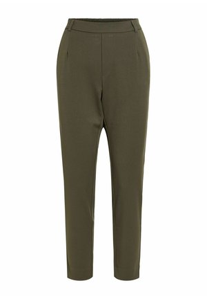 VILA, VIVARONE HW SLIM PANT - NOOS - Kalhoty - forest night