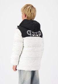 Black Bananas JR. PEEK FREEZE PUFFER  - Winterjas - white