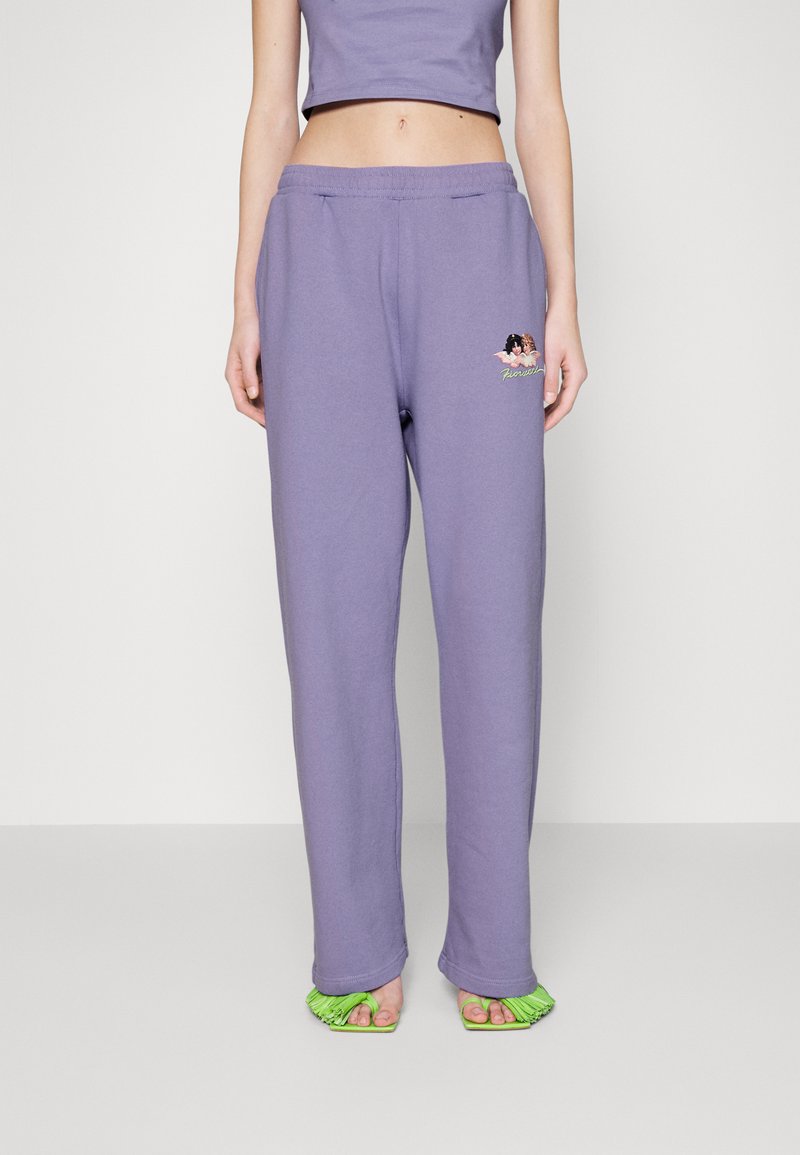 Fiorucci STRAIGHT LEG JOGGER LAVENDER Tracksuit bottoms lilac