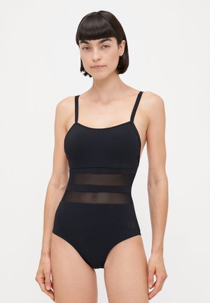 WOMENS EQUALS SWIMSUIT BACK  - Maillot de bain - black