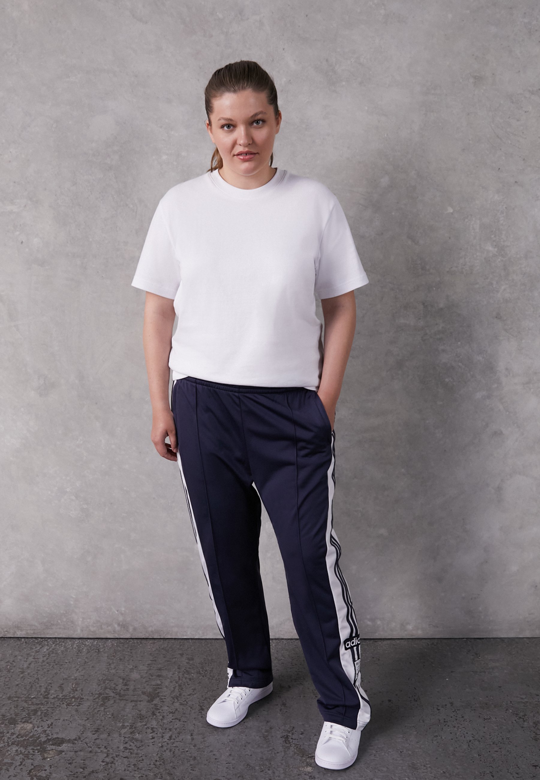 adidas Originals ADIBREAK - Pantaloni sportivi - hazy copper/corallo -  Zalando.it