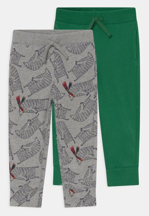 PANT ORGANIC TODDLER BOY 2 PACK - Pantaloni - light heather grey