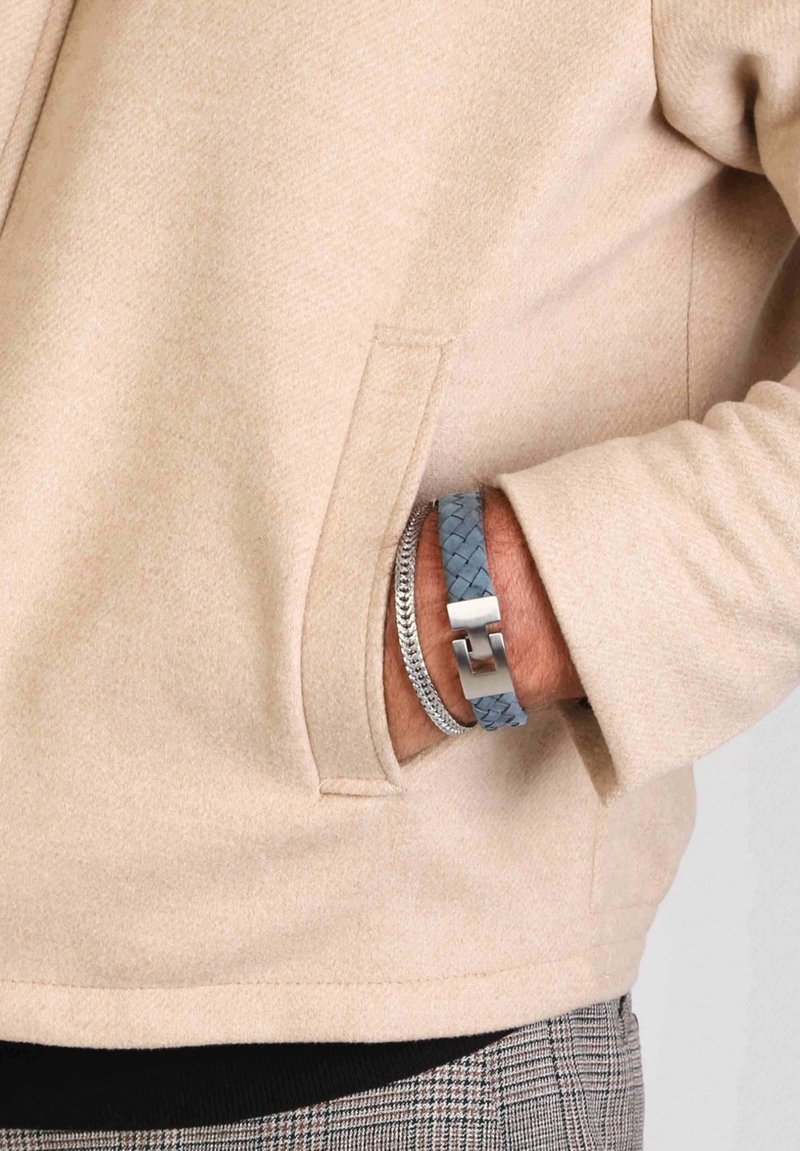 Herren Halsketten | Lucardi Armband blauw/blau - FV23861 Herren Halsketten | Lucardi Armband blauw/blau - FV23861