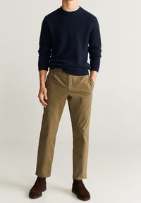 Mango Strickpullover - royal blue