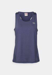 Laivaston urheilullinen tank top, joka on valmistettu sileästä ja kevyestä kankaasta. Ominaisuuksiin kuuluu pyöreä pääntie, hihattomuus ja pieni logokohta.