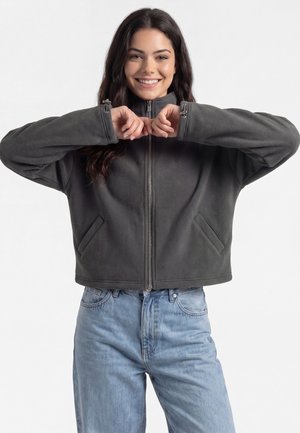 myMo Sweatjakke - dark grey