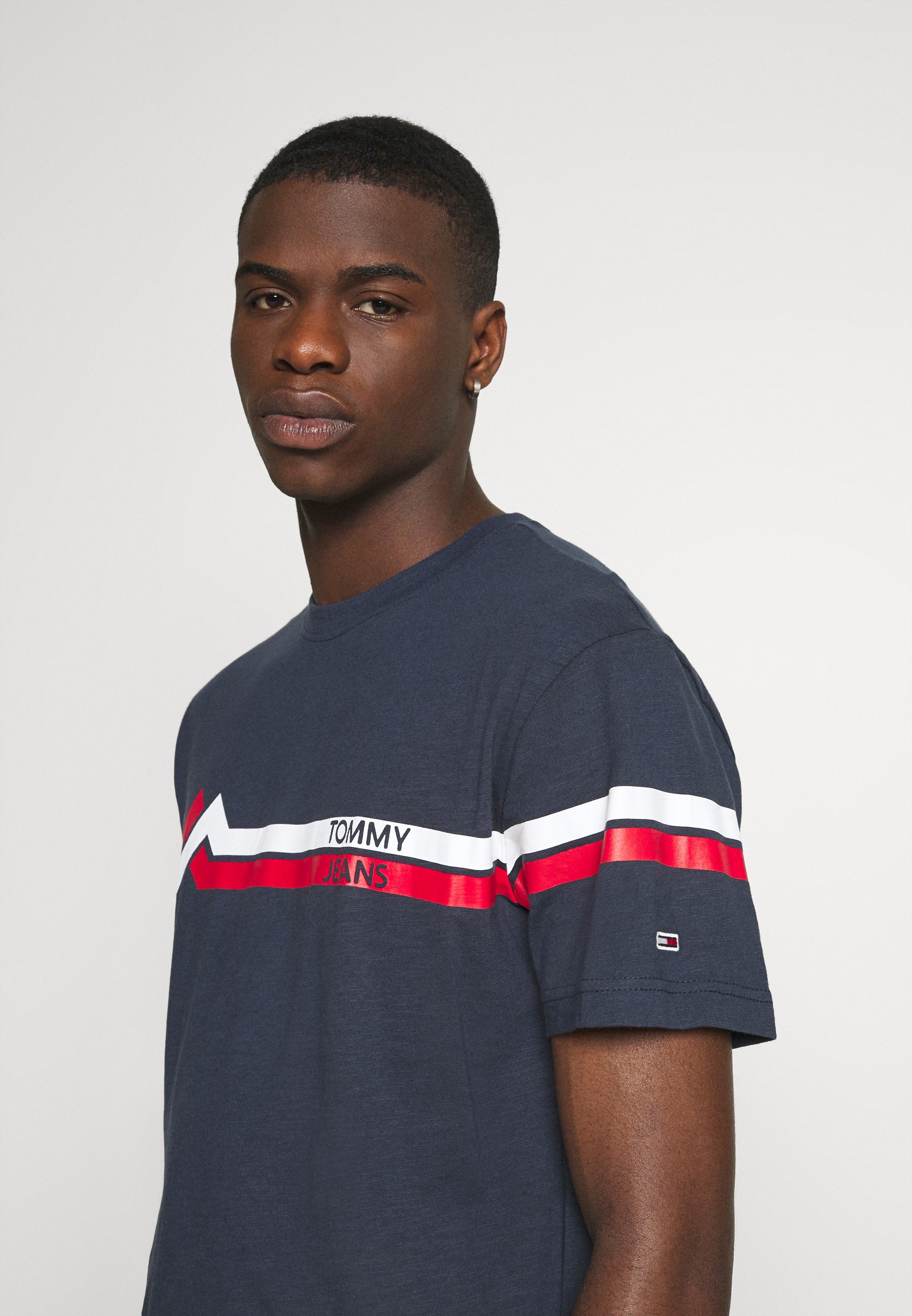 Tommy Jeans STRIPE MOUNTAIN TEE UNISEX 