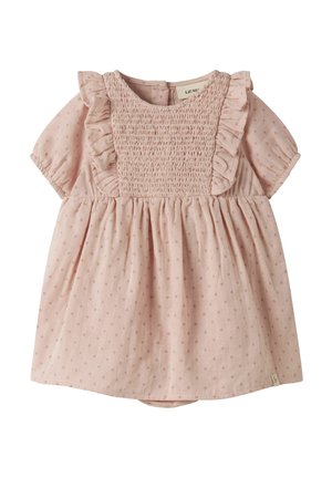 Dnevna obleka - peach whip