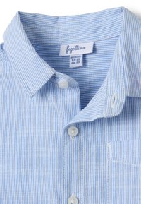 OVS STRIPED - Overhemd - white light blue