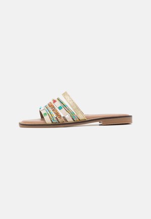 Ciabattine - mottled beige