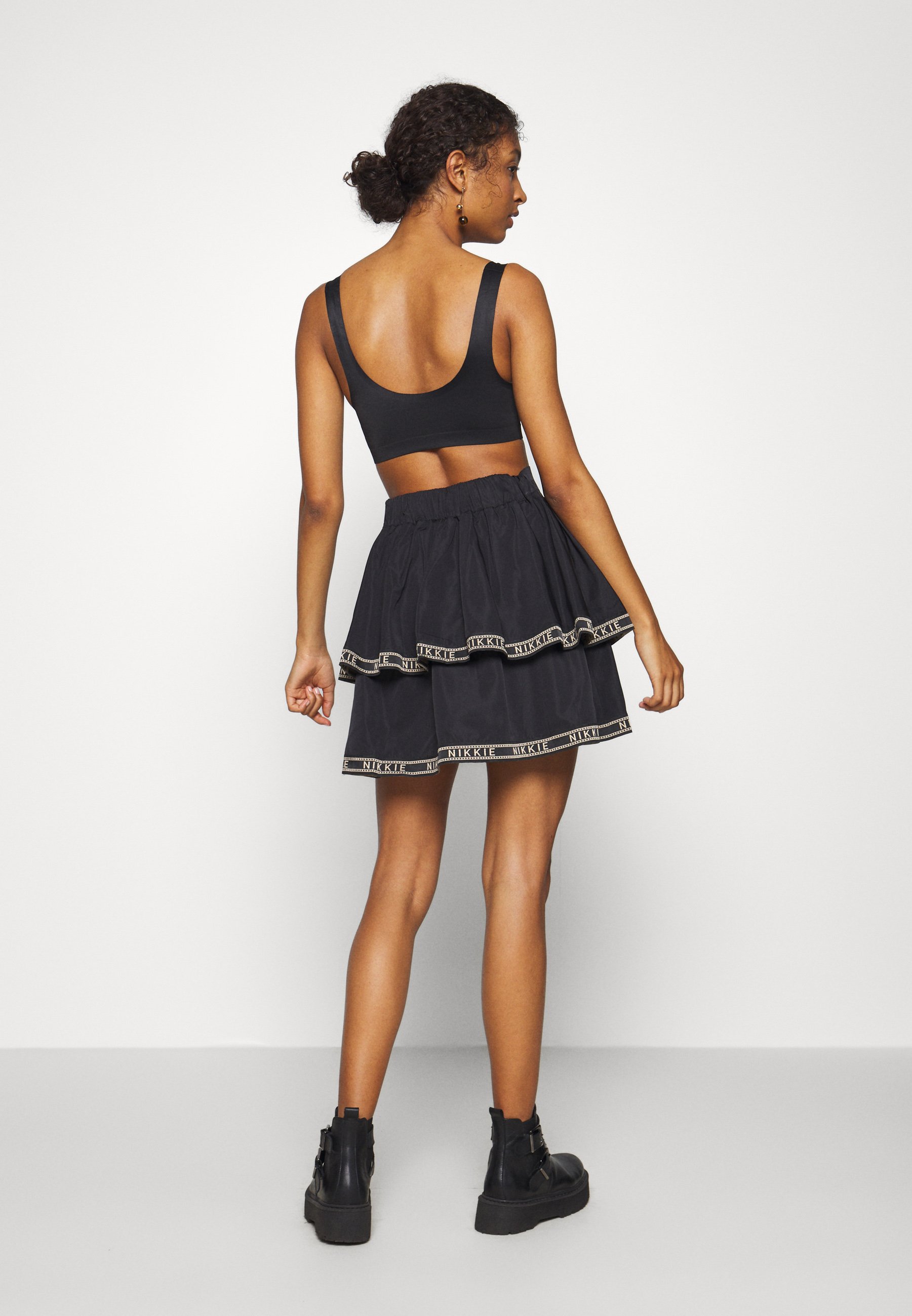NIKKIE NYNKE SKIRT - A-line skirt - black - Zalando.co.uk