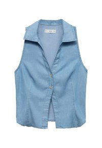Bluza z gumbi - light blue