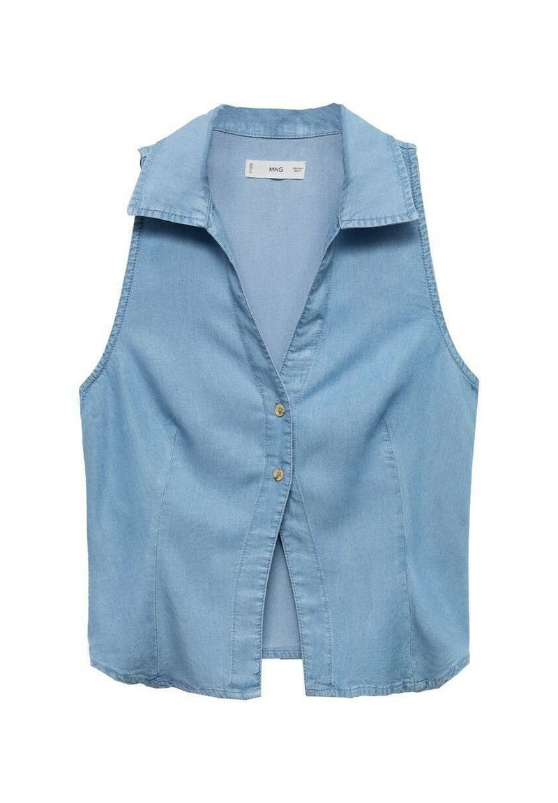 Mango Top lichtblauw