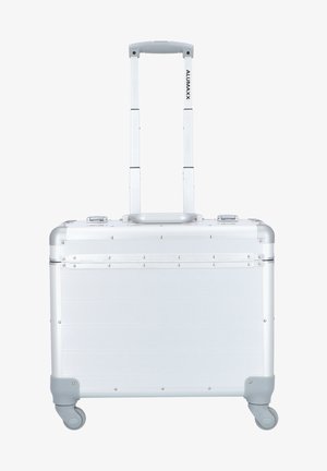 Wheeled suitcase - silver matt