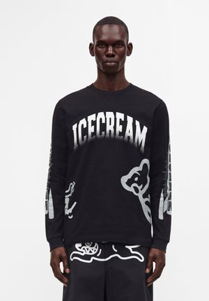 Icecream HALFTONE MULTI LOGO - T-shirt à manches longues - black