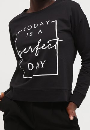Sweatshirt - black