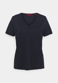 s.Oliver - KURZARM - T-Shirt basic - navy Thumbnail-Bild 1